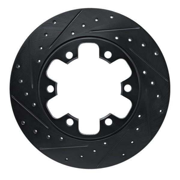 R1 Concepts® - eLINE™ Drilled and Slotted 1-Piece Rear Brake Rotor