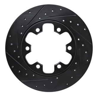R1 Concepts® - eLINE™ Drilled and Slotted 1-Piece Brake Rotor