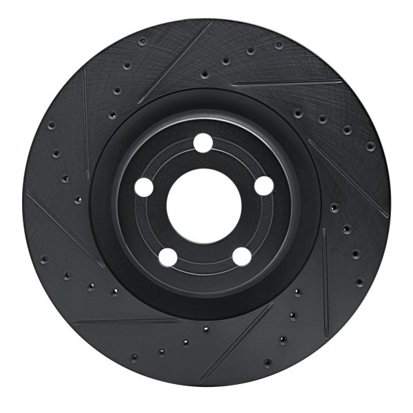 R1 Concepts® - eLINE™ Drilled and Slotted 1-Piece Front Brake Rotor