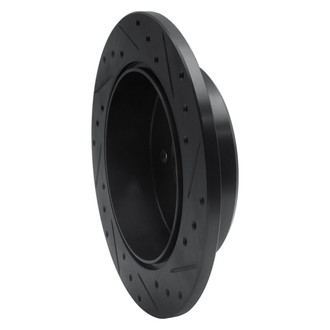 R1 Concepts® - eLINE™ Drilled and Slotted 1-Piece Rear Driver Side Brake Rotor