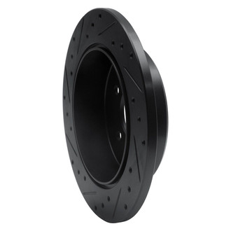 R1 Concepts® - eLINE™ Drilled and Slotted 1-Piece Rear Passenger Side Brake Rotor