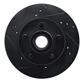 R1 Concepts® - eLINE™ Drilled and Slotted 1-Piece Front Driver Side Brake Rotor
