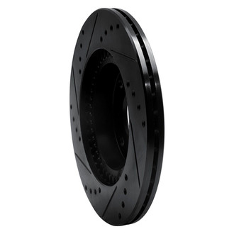 R1 Concepts® - eLINE™ Drilled and Slotted 1-Piece Front Passenger Side Brake Rotor