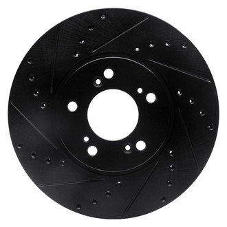 R1 Concepts® - eLINE™ Drilled and Slotted 1-Piece Brake Rotor