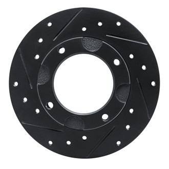 R1 Concepts® - eLINE™ Drilled and Slotted 1-Piece Front Driver Side Brake Rotor