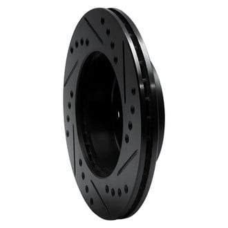 R1 Concepts® - eLINE™ Drilled and Slotted 1-Piece Front Driver Side Brake Rotor