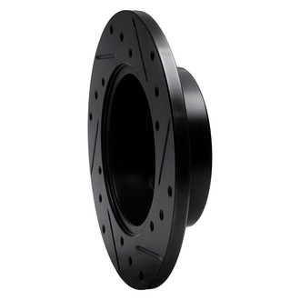 R1 Concepts® - eLINE™ Drilled and Slotted 1-Piece Front Brake Rotor