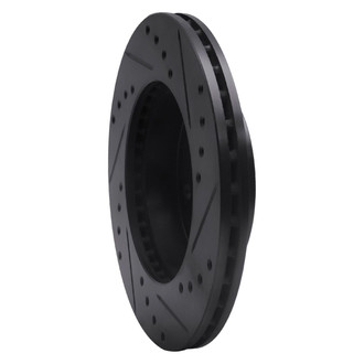 R1 Concepts® - eLINE™ Drilled and Slotted 1-Piece Front Driver Side Brake Rotor