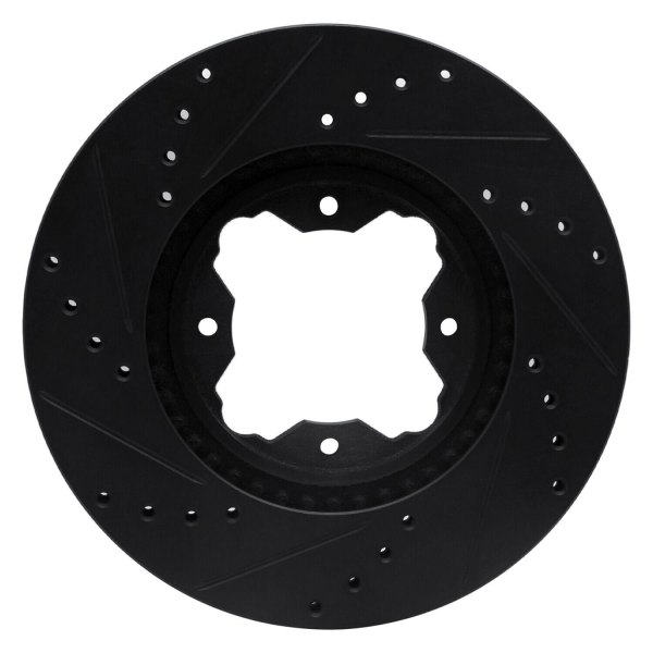 R1 Concepts® - eLINE™ Drilled and Slotted 1-Piece Front Brake Rotor