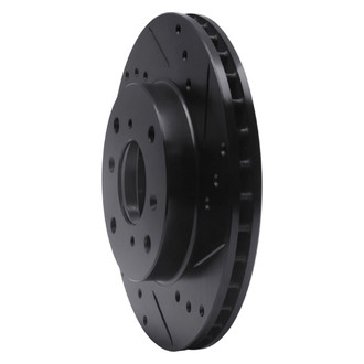 R1 Concepts® - eLINE™ Drilled and Slotted 1-Piece Front Passenger Side Brake Rotor