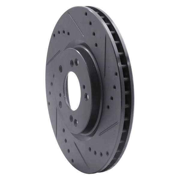 R1 Concepts® - eLINE™ Drilled and Slotted 1-Piece Front Brake Rotor