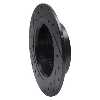 R1 Concepts® - eLINE™ Drilled and Slotted 1-Piece Rear Passenger Side Brake Rotor
