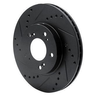 R1 Concepts® - eLINE™ Drilled and Slotted 1-Piece Front Brake Rotor
