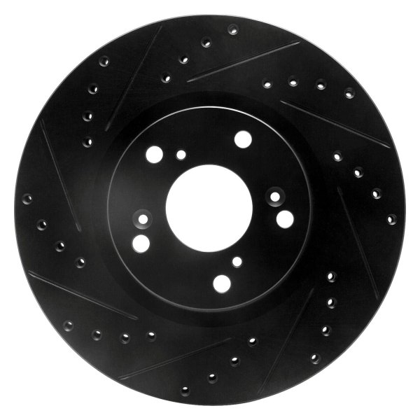 R1 Concepts® - eLINE™ Drilled and Slotted 1-Piece Front Brake Rotor