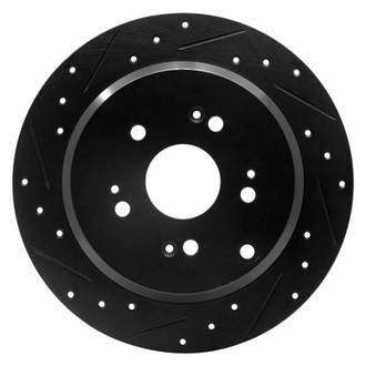 R1 Concepts® - eLINE™ Drilled and Slotted 1-Piece Brake Rotor