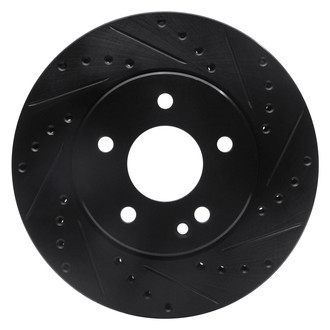 R1 Concepts® - eLINE™ Drilled and Slotted 1-Piece Brake Rotor