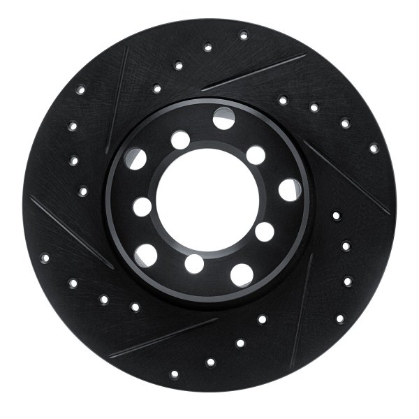 R1 Concepts® - eLINE™ Drilled and Slotted 1-Piece Front Brake Rotor