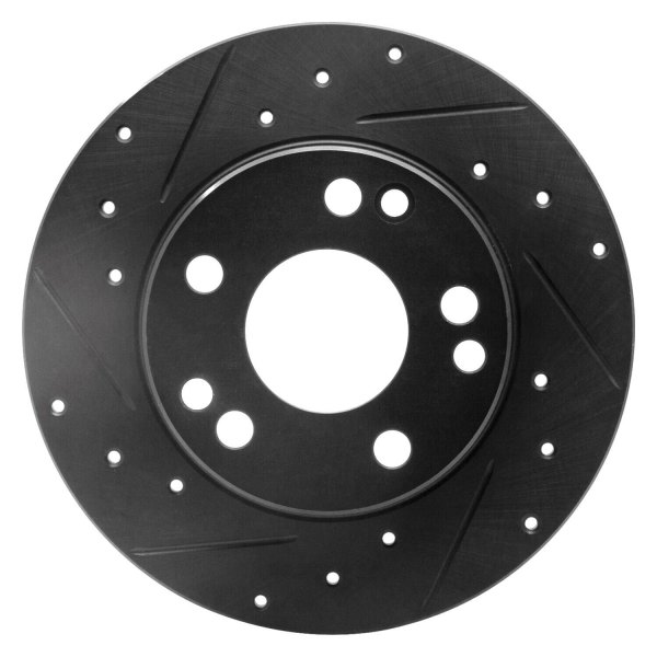 R1 Concepts® - eLINE™ Drilled and Slotted 1-Piece Front Brake Rotor