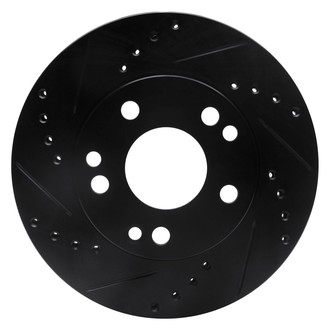R1 Concepts® - eLINE™ Drilled and Slotted 1-Piece Brake Rotor