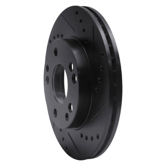 R1 Concepts® - eLINE™ Drilled and Slotted 1-Piece Front Passenger Side Brake Rotor