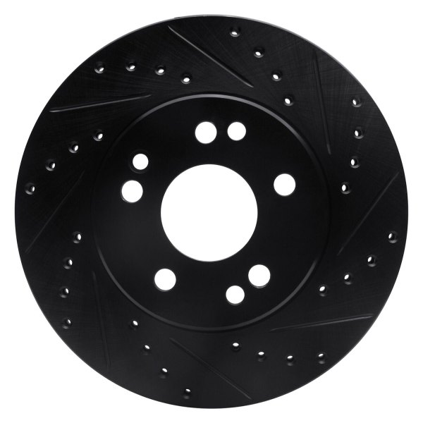 R1 Concepts® - eLINE™ Drilled and Slotted 1-Piece Front Brake Rotor