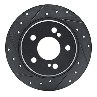 R1 Concepts® - eLINE™ Drilled and Slotted 1-Piece Brake Rotor