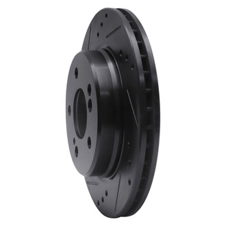 R1 Concepts® - eLINE™ Drilled and Slotted 1-Piece Rear Driver Side Brake Rotor
