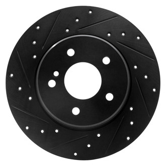 R1 Concepts® - eLINE™ Drilled and Slotted 1-Piece Brake Rotor