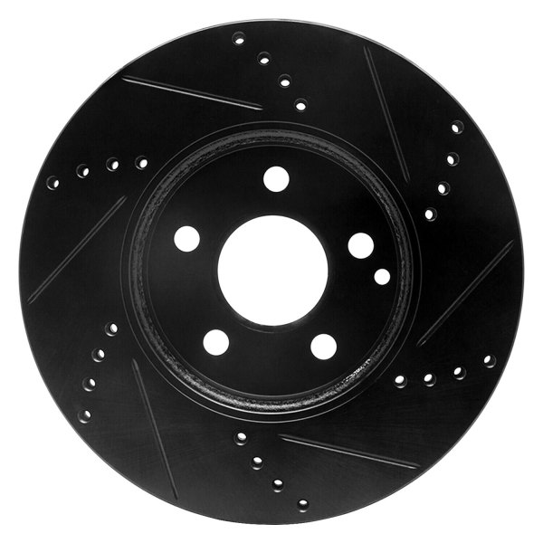 R1 Concepts® - eLINE™ Drilled and Slotted 1-Piece Front Brake Rotor