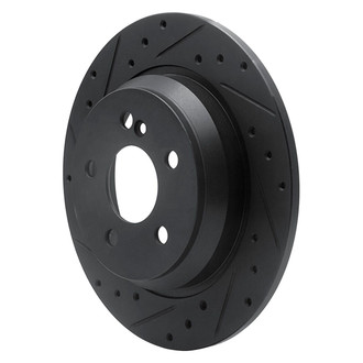 R1 Concepts® - eLINE™ Drilled and Slotted 1-Piece Rear Brake Rotor