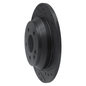 R1 Concepts® - eLINE™ Drilled and Slotted 1-Piece Rear Passenger Side Brake Rotor