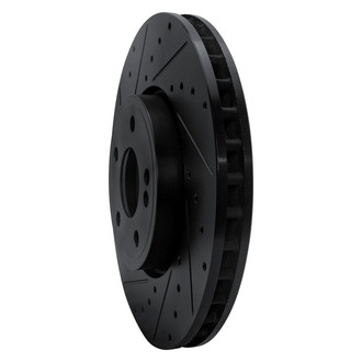 R1 Concepts® - eLINE™ Drilled and Slotted 1-Piece Front Driver Side Brake Rotor