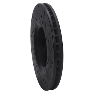 R1 Concepts® - eLINE™ Drilled and Slotted 1-Piece Front Driver Side Brake Rotor