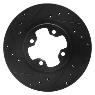 R1 Concepts® - eLINE™ Drilled and Slotted 1-Piece Brake Rotor