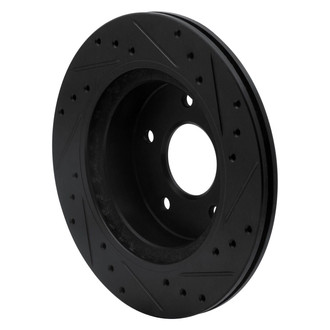R1 Concepts® - eLINE™ Drilled and Slotted 1-Piece Rear Driver Side Brake Rotor
