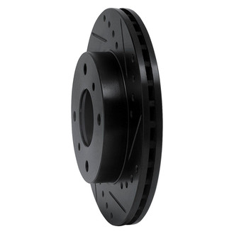 R1 Concepts® - eLINE™ Drilled and Slotted 1-Piece Front Passenger Side Brake Rotor