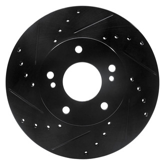 R1 Concepts® - eLINE™ Drilled and Slotted 1-Piece Brake Rotor