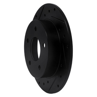 R1 Concepts® - eLINE™ Drilled and Slotted 1-Piece Rear Driver Side Brake Rotor