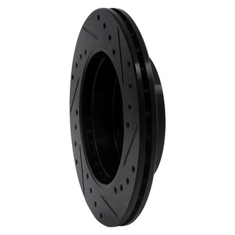 R1 Concepts® - eLINE™ Drilled and Slotted 1-Piece Front Driver Side Brake Rotor