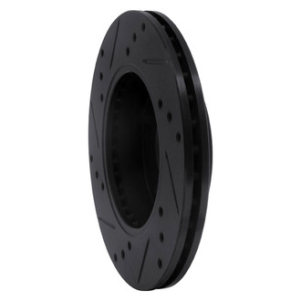 R1 Concepts® - eLINE™ Drilled and Slotted 1-Piece Front Passenger Side Brake Rotor