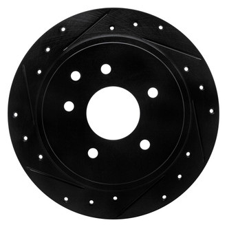 R1 Concepts® - eLINE™ Drilled and Slotted 1-Piece Brake Rotor