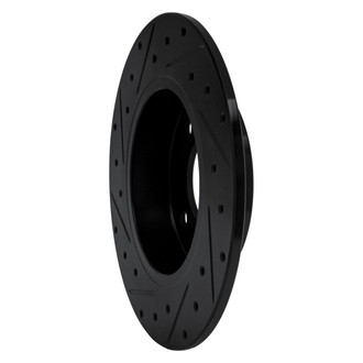 R1 Concepts® - eLINE™ Drilled and Slotted 1-Piece Rear Passenger Side Brake Rotor