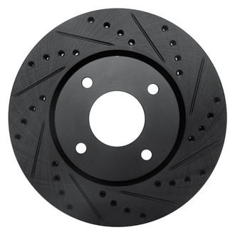R1 Concepts® - eLINE™ Drilled and Slotted 1-Piece Front Brake Rotor