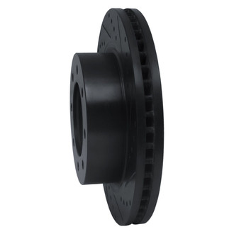 R1 Concepts® - eLINE™ Drilled and Slotted 1-Piece Front Passenger Side Brake Rotor