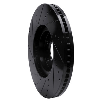 R1 Concepts® - eLINE™ Drilled and Slotted 1-Piece Front Passenger Side Brake Rotor