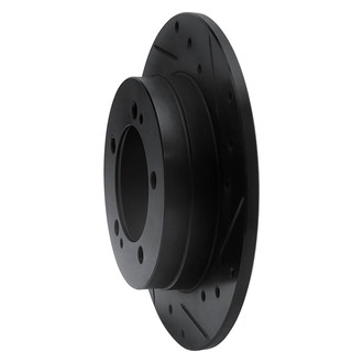 R1 Concepts® - eLINE™ Drilled and Slotted 1-Piece Rear Passenger Side Brake Rotor