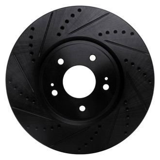 R1 Concepts® - eLINE™ Drilled and Slotted 1-Piece Brake Rotor