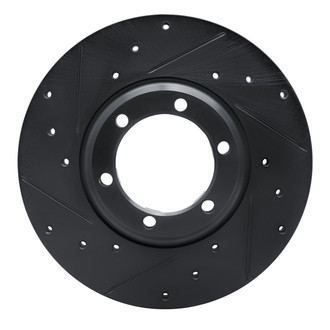 R1 Concepts® - eLINE™ Drilled and Slotted 1-Piece Front Brake Rotor