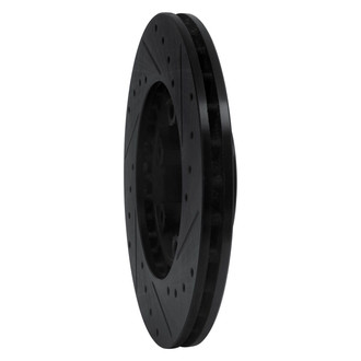 R1 Concepts® - eLINE™ Drilled and Slotted 1-Piece Front Driver Side Brake Rotor