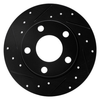 R1 Concepts® - eLINE™ Drilled and Slotted 1-Piece Brake Rotor
